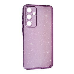 Чохол силіконовий Clear Shine на Samsung Galaxy A35 / фіолетовий 096043 фото
