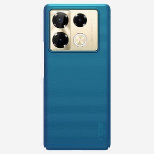 Чехол Nillkin Super Frosted Shield на Infinix Note 40 / синий 097759 фото