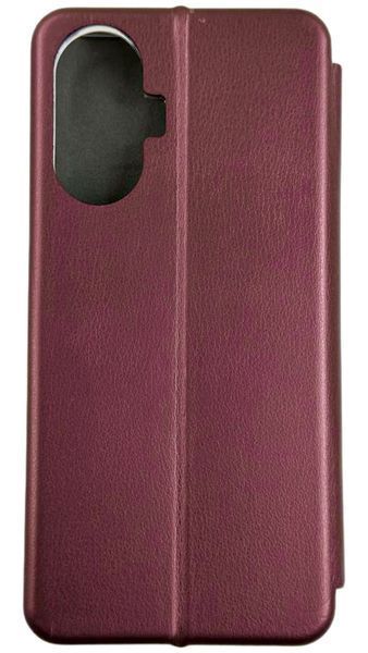 Шкіряний чохол-книжка Elegant на Realme C55 / бордовий 091965 фото