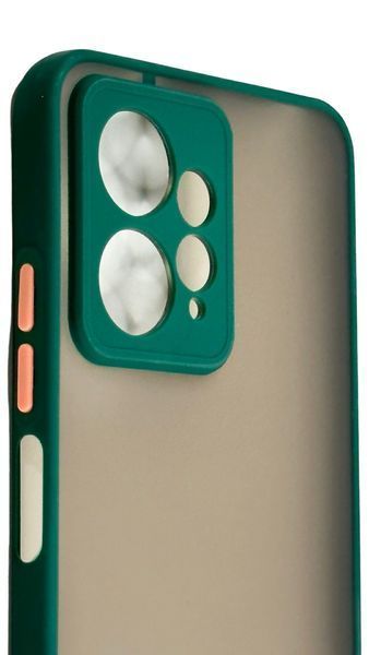 TPU чохол накладка Matte Color Case для Xiaomi Redmi Note 12 4G темно-зелений 092015 фото