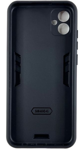 PC + TPU чохол New armor для Samsung Galaxy A04E (на самсунг а04е) чорний 087785 фото