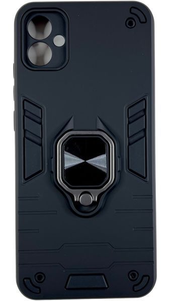 PC + TPU чохол New armor для Samsung Galaxy A04E (на самсунг а04е) чорний 087785 фото