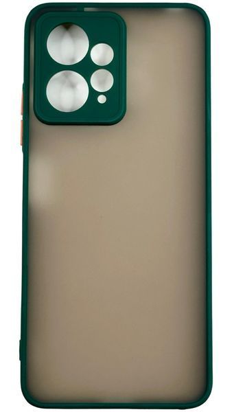 TPU чохол накладка Matte Color Case для Xiaomi Redmi Note 12 4G темно-зелений 092015 фото