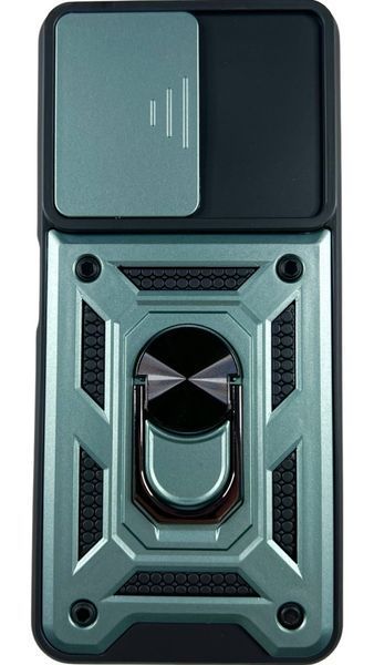 PC + TPU чохол Camshield armor на Poco X4 GT (на поко х4 жт) зелений 086737 фото