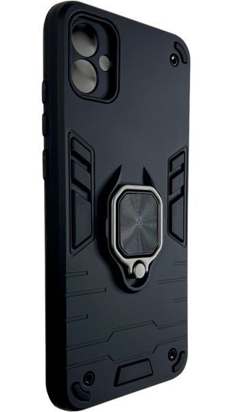 PC + TPU чохол New armor для Samsung Galaxy A04E (на самсунг а04е) чорний 087785 фото