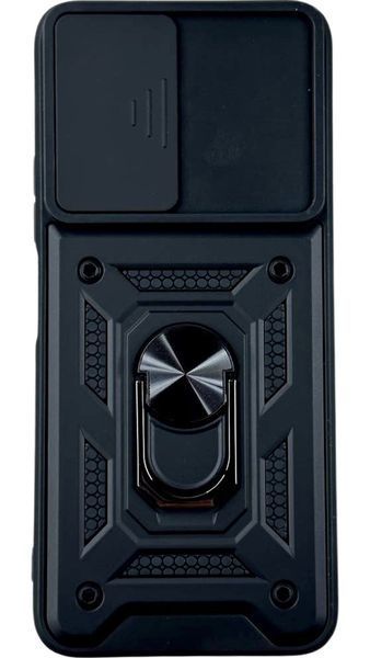 PC + TPU чехол Camshield armor на Xiaomi Redmi 12 / черный 090113 фото