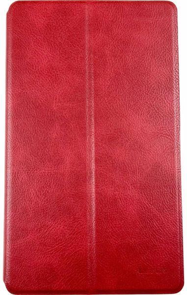 Шкіряний чохол книжка Lishen для Samsung Galaxy Tab A7 Lite (SM-T220) червоний 087284 фото