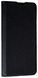 Шкіряний чохол-книжка Fibra case на Xiaomi Redmi Note 13 Pro (4G) / чорний 200779 фото 1