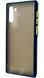 TPU чохол накладка Matte Color Case для Samsung Galaxy Note 10 синій 92265 фото 1