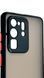 TPU чохол накладка Matte Color Case для Samsung Galaxy S20 Ultra чорний 092215 фото 2