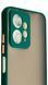 TPU чохол накладка Matte Color Case для Xiaomi Redmi Note 12 4G темно-зелений 092015 фото 3
