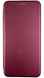 Шкіряний чохол-книжка Elegant на Samsung Galaxy A13 (4G) / бордовий 085407 фото 1