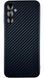 TPU чохол накладка Carbon для Samsung Galaxy A14 (на самсунг а14) чорний 087886 фото 1