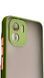 TPU чохол накладка Matte Color Case для Xiaomi Redmi A1 світло-зелений 092065 фото 3