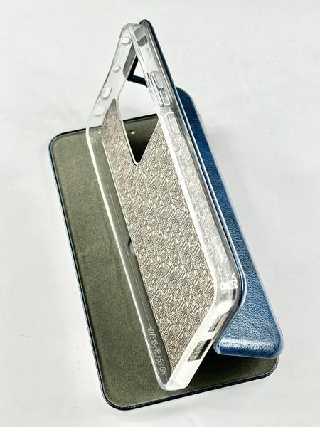 Чехол книжка Perforation book для Xiaomi Redmi Note 13 Pro 5G синий 095842 фото