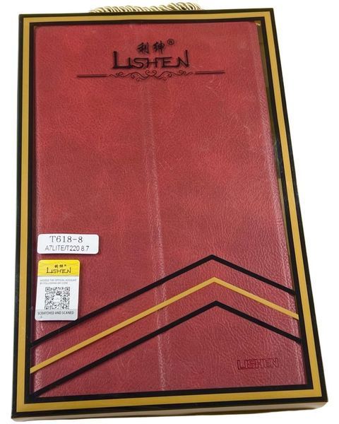 Шкіряний чохол книжка Lishen для Samsung Galaxy Tab A7 Lite (SM-T220) червоний 087284 фото