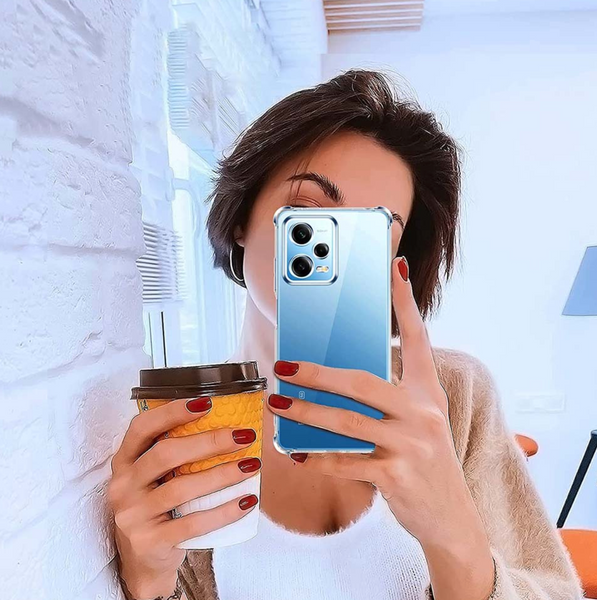 Протиударний чохол WXD на Xiaomi Redmi 12 / прозорий 090008 фото