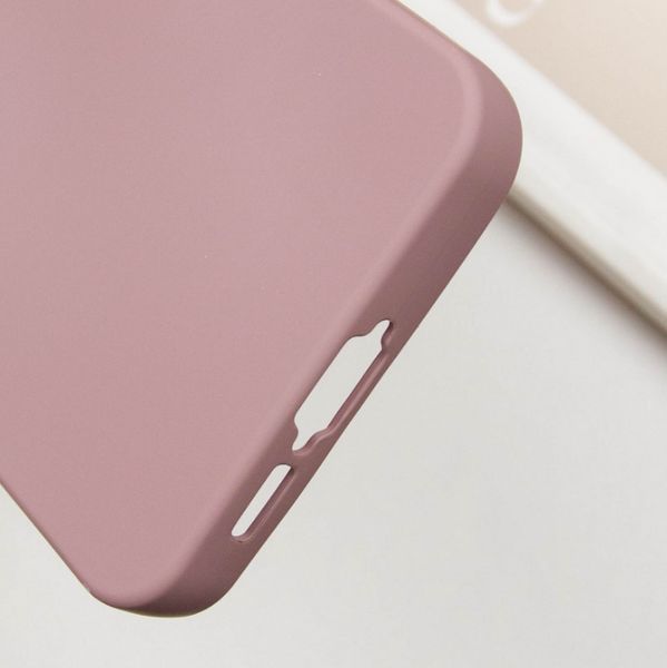 Чехол накладка TPU Liquid Silk для Samsung Galaxy S24 FE / pink sand 201167 фото