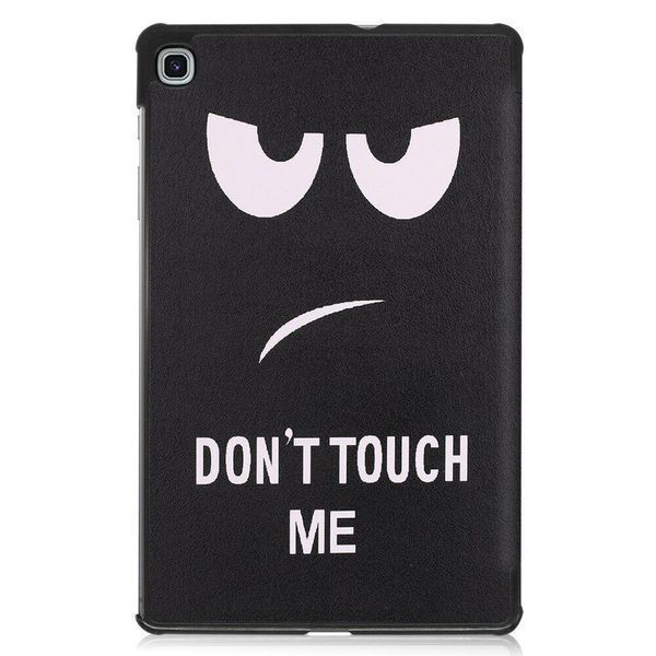 Чехол книжка Crazy Horse для Samsung Galaxy Tab S6 Lite (10.4") / dont touch me 093876 фото