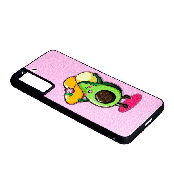 Чехол силиконовый Summer Hits для Samsung Galaxy S21 FE (на самсунг с21 фе) авокадо 086035 фото