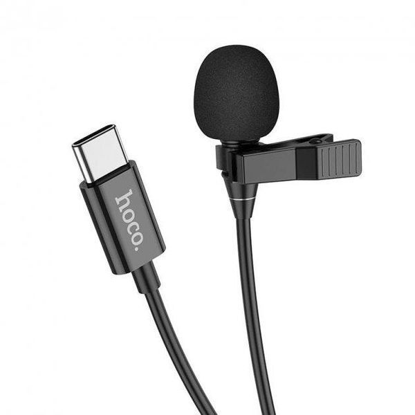 Микрофон-петличный HOCO L14 Lavalier microphon 3,5mm с Type-C 85598 фото