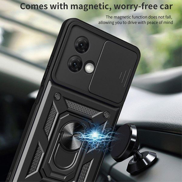 PC + TPU чохол Camshield Armor для Motorola G84 / червоний 097107 фото