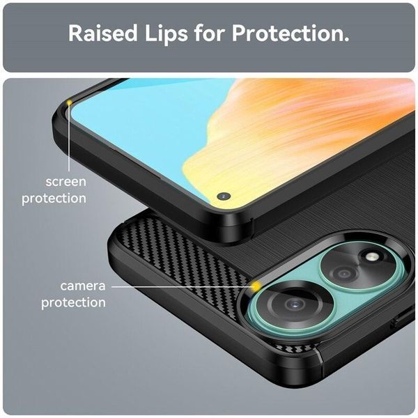 TPU чохол накладка Urban для Oppo A78 (4G) / чорний 092115 фото