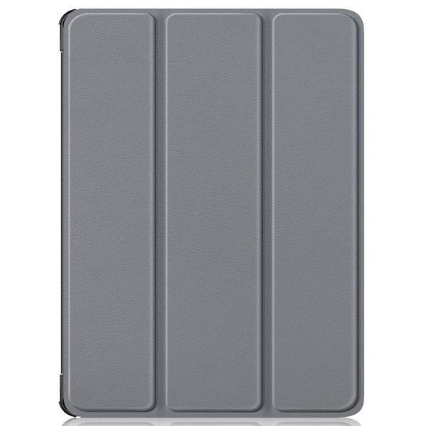 Шкіряний чохол книжка Crazy Horse для OnePlus Pad Go (11.35")/сірий 099399 фото
