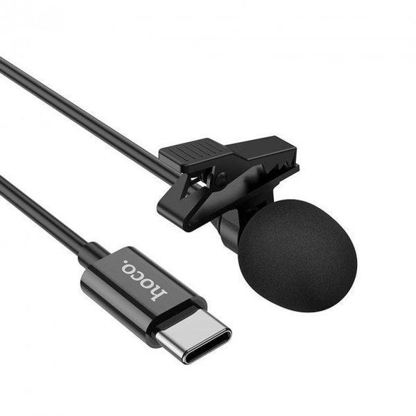 Микрофон-петличный HOCO L14 Lavalier microphon 3,5mm с Type-C 85598 фото
