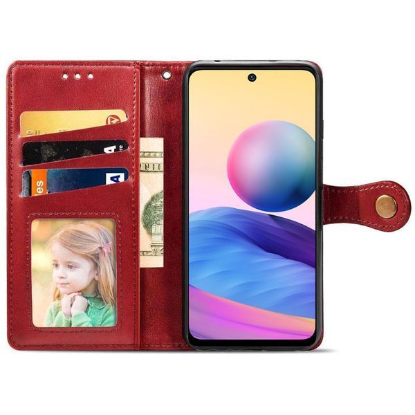 Чехол книжка Gallant на Samsung Galaxy M14 красный 088255 фото