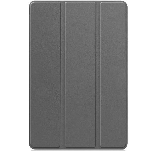 Шкіряний чохол книжка Crazy Horse для Oppo Pad SE (11")/сірий 100207 фото