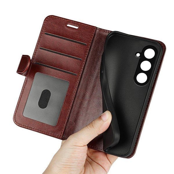 Чохол книжка Book case для Samsung Galaxy S23 FE / коричневий 093316 фото