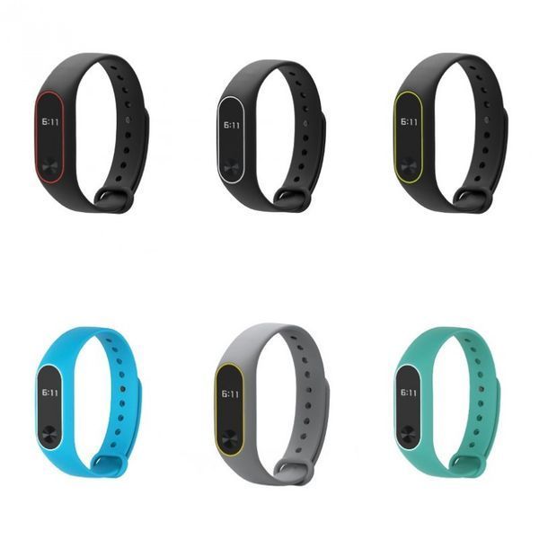 Ремінець Silicone Line Xiaomi Mi Band 2 (8 видів) 16693 фото