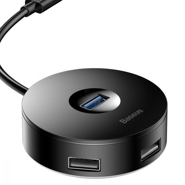 HUB переходник Baseus Round Box USB to USB 3.0 + 3USB 2.0 (1m) 80578 фото