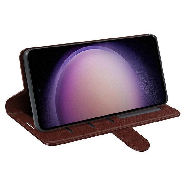 Чохол книжка Book case для Samsung Galaxy S23 FE / коричневий 093316 фото