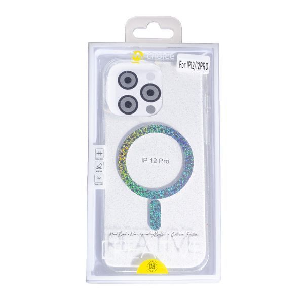 Clear case Magsafe Shiny для Apple iPhone 12 090304 фото