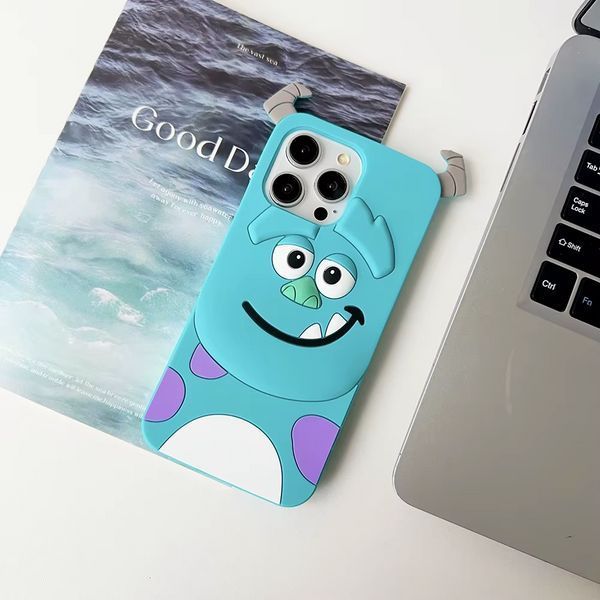 Резиновый 3D чехол для iPhone 14 Pro / Sulley 098679 фото