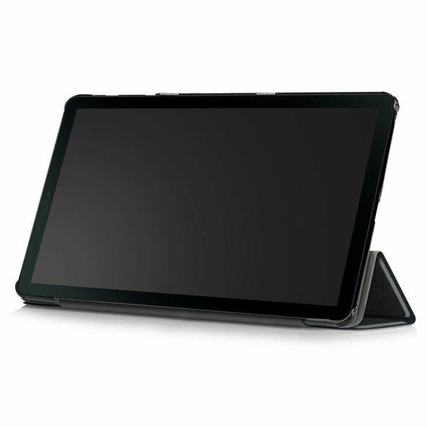 Кожаный чехол книжка Crazy Horse на планшет Samsung Galaxy Tab A 10.1" (T510 / T515) / черный 098893 фото