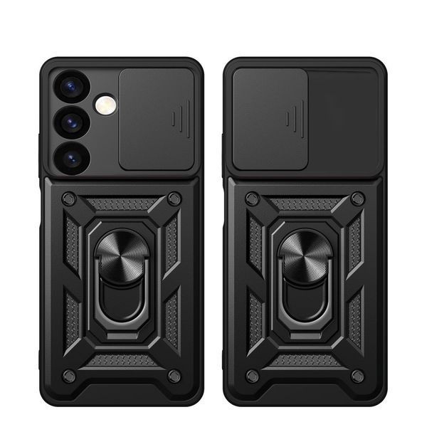 PC + TPU чохол Camshield armor для Samsung Galaxy S24 Plus / зелений 094581 фото