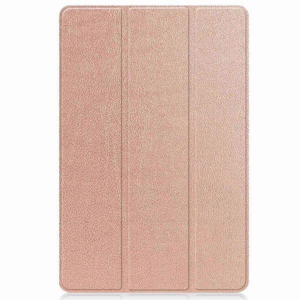 Кожаный чехол книжка Crazy Horse для Lenovo Tab P11 Pro 2nd Gen rose gold 093979 фото