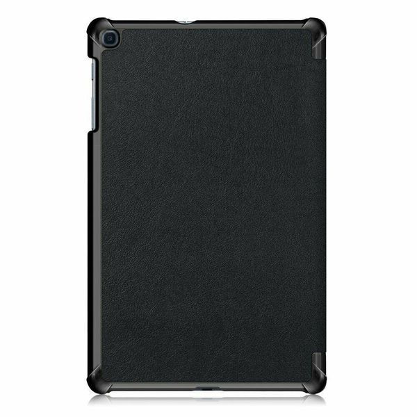Кожаный чехол книжка Crazy Horse на планшет Samsung Galaxy Tab A 10.1" (T510 / T515) / черный 098893 фото