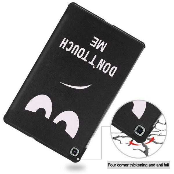 Чехол книжка Crazy Horse для Samsung Galaxy Tab S6 Lite (10.4") / dont touch me 093876 фото