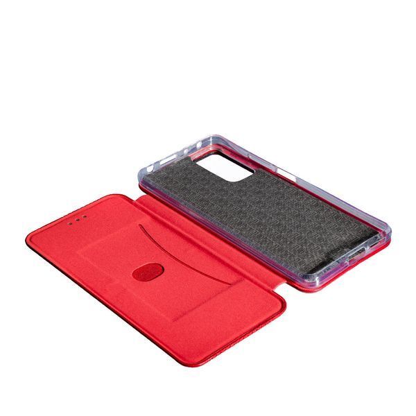 Шкіряний чохол книжка New Book на Xiaomi Redmi Note 12S (4G) червоний 090354 фото