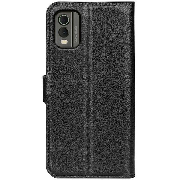 Чехол книжка Lichee для Nokia C32 черный 89908 фото