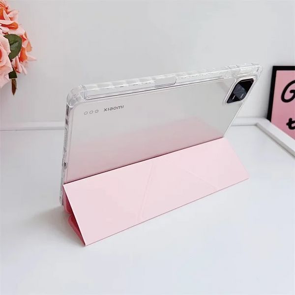 Чохол книжка Transparent Origami на Xiaomi Redmi Pad SE (11") / зелений 099936 фото
