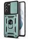 PC + TPU чохол Camshield armor для Samsung Galaxy S24 Plus / зелений 094581 фото 1