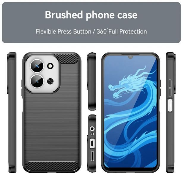 TPU чехол накладка Urban для Xiaomi Redmi 15C 4G EU (173 x 81 x 8.2 мм) / синий 203418 фото