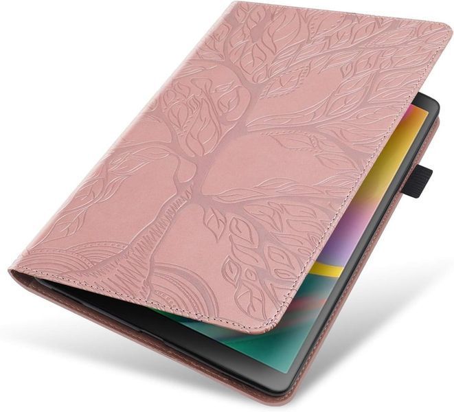 Чохол книжка Wood Book на планшет Lenovo Idea Tab Pro (12.7")/рожевий 099880 фото