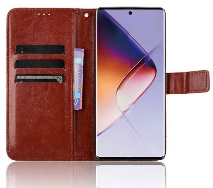 Чехол книжка Book case для Infinix Note 40 Pro Plus (5G) / коричневый 202937 фото
