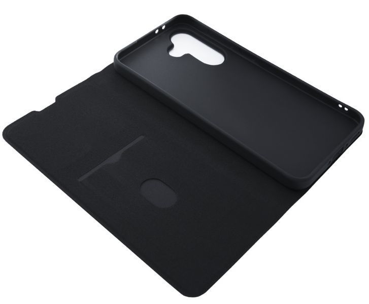 Шкіряний чохол книжка Fibra case на Samsung Galaxy A56 / червоний 202299 фото
